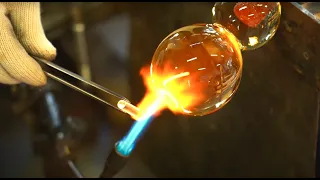 Glass Blowing Craftsmen Making Process of Ornaments By Their Hands | Vol.1