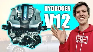 BMW's Hydrogen V12 Engine Is A Hilarious Engineering Stunt