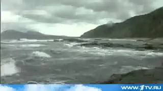 Ураганный Ветер И 12 Метровые Волны На Камчатке И Курилах  2013