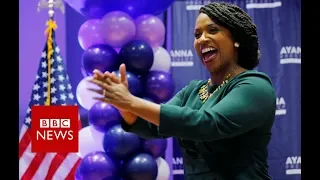 Ayanna Pressley: Democrat reacts to shock primary win - BBC News