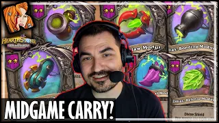 ZILLIAX CARRIES THE MIDGAME?! - Hearthstone Battlegrounds