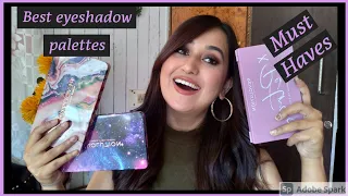 Best eyeshadow palettes available  | that's all u need | Top five