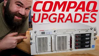 Compaq Proliant DL580 Server First 3 Upgrades Installed!