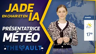 JADE, LA NOUVELLE PRÉSENTATRICE MÉTÉO SUISSE EN CHAIR ET EN IA ! ☀️🌧️