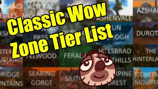 Ranking Classic WoW Zones (Classic WoW Zone Tier List)