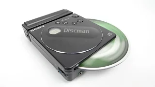 The smallest Discman ever made - was smaller than a CD : Sony D-88