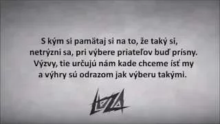 L.U.Z.A. - S Kým Si ft. KONTRAFAKT (Text) (Lyrics)