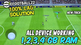 How to fix Lag efootball 2022 mobile 1-8GB RAM | Fix Lag In efootball 2022 Mobile • Mr. Believer