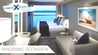 Panoramic Ocean View Stateroom | Celebrity Edge Full Walkthrough Tour & Review 4K | Retreat 2021