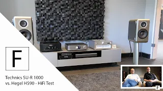 Vollverstärker Boliden - Technics SU-R 1000 vs Hegel H590 - HiFi Vergleichstest an TAD ME1 TX!