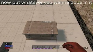 How to dupe in 7dtd console