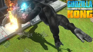 Godzilla VS Kong 2021 Ending Fight Scene - Animal Revolt Battle Simulator