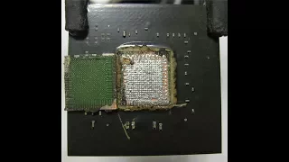 Ремонт видеокарты с отвалом чипа