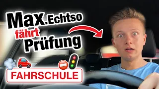 Praktische Führerscheinprüfung mit Max (Echtso) 🤭 | Fischer Academy