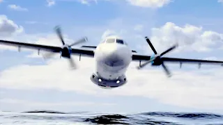 Tuninter Flight 1153 - Crash Animation