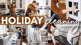 MOTIVATING HOLIDAY CLEAN WITH ME | 2021 Cleaning Motivation | Cleaning Therapy