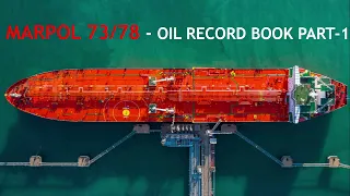Oil Record Book|ORB(Machinery Space)|Marpol 73/78|Regulation 17|