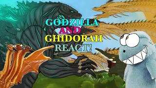 Godzilla and Ghidorah React to SHINDARY GODZILLA EARTH | Fusion : PANDY