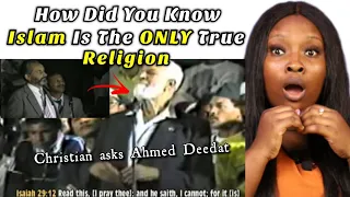 How Did You Know ISLAM Is The ONLY True RELIGION? Can you PROOF It? - Christian asks Ahmed Deedat