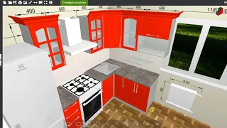 Как проектировать кухню в конструкторе BPlanner