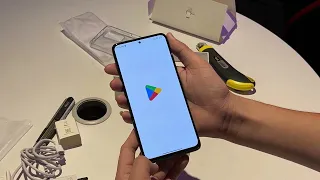 Redmi Note 11E Pro 5G Unboxing and Google set up