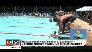 Peponi school wins the Nairobi County swimming championship age group category