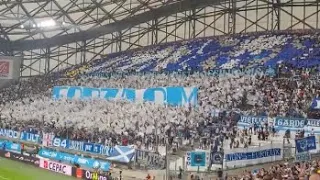 OM Brest le 26 août 2023, top supporters, bienvenue Joaquin Correa, au revoir et merci Mattéo