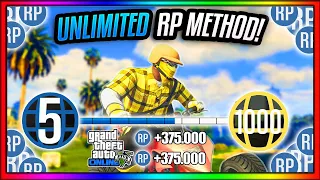 Easiest SOLO GTA 5 RP Method! *AFTER PATCH 1.66* Level Up Very FAST! GTA 5 RP METHOD