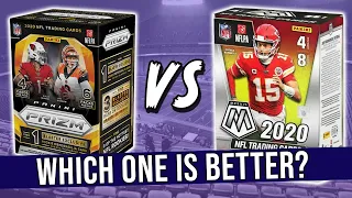 Which Blaster Box is Better? 2020 Prizm Football  vs 2020 Panini Mosaic NFL