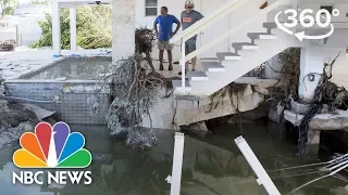 360 Video: Residents Return To Damaged Homes In Key West, Florida After Hurricane Irma | NBC News