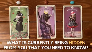 What Is Currently Being Hidden From You That You Need To Know? ✨🗃 🧐✨ | Timeless Reading