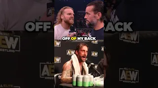 CM PUNK SHOOTS ON HANGMAN ADAM PAGE