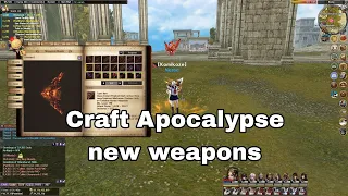 crafting apoclypse new weapons ATLANTICA OCEANIC