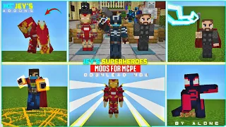 DOWNLOAD NOW || LATEST ADDON FOR MCPE || JEY'S SUPERHEROES 1.20