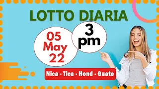 3 PM Sorteo Loto Diaria Nicaragua │ 05 de Mayo 2022