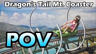 Most INTENSE Mountain Coaster EVER!  Dragon's Tail in Labadee, Haiti