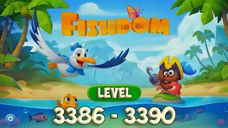 Fishdom level 3386 - 3390 [ Playrix ] HD