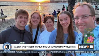 Sun Prairie family vacationing in Hawaii separated by deadly wildfires