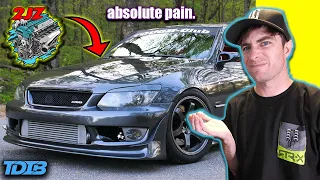 Why You Should NEVER 2JZ Swap a Lexus IS300 (It's a MASSIVE Pain)