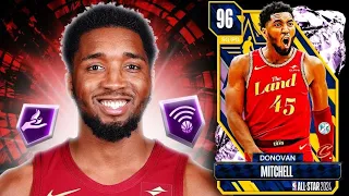 PINK DIAMOND DONOVAN MITCHELL GAMEPLAY!! SPIDA IS AN ELECTRIC SMALL PG IN NBA 2K24 MyTEAM!!