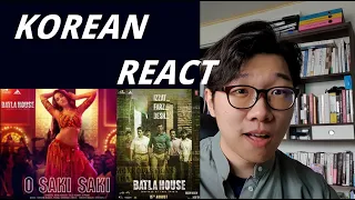 KOREAN REACT ON Batla House O SAKI SAKI Video Nora Fatehi, Tanishk B, Neha K, Tulsi K, B Praak, Vish