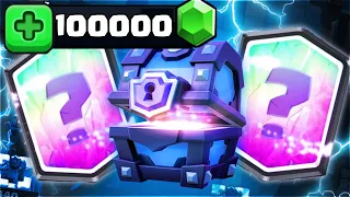 Spending 100000 Gems In Clash Royale!!!!