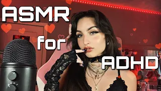 30 Minutes of ASMR for ADHD ( Chaotic Fast Aggressive ) Mouth Sounds, Focus, Personal Attention +