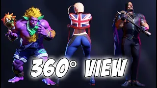 360° VIEW | ALL EXTRA COLORS | Street Fighter 6