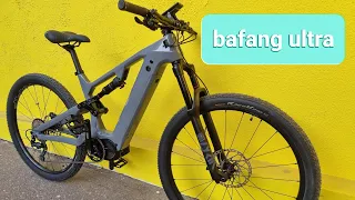 bafang ultra G510 m620 carbon frame E22 dengfu , jazda testowa i pokaz roweru ebike  full mtb