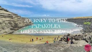 Amazing GREEN Sand Beach in Hawaii (Papakolea Green Sand Beach, Big Island) 4K GoPro Video
