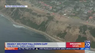 1 killed, 3 injured in 300-foot fall from Palos Verdes Estates cliff