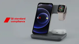 3 in 1 Canyon Wireless charging station WS-303