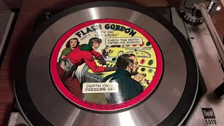 Flash Gordon - City of Sea Caves - 1948 78 RPM Record