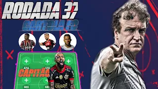 LIVE CARTOLA FC RODADA 37 | DICAS TIRO CURTO E TIME PRINCIPAL